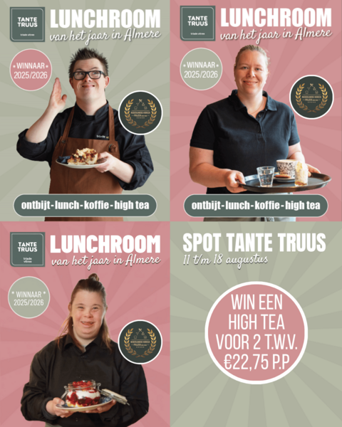 Het is winter bij Tante Truus